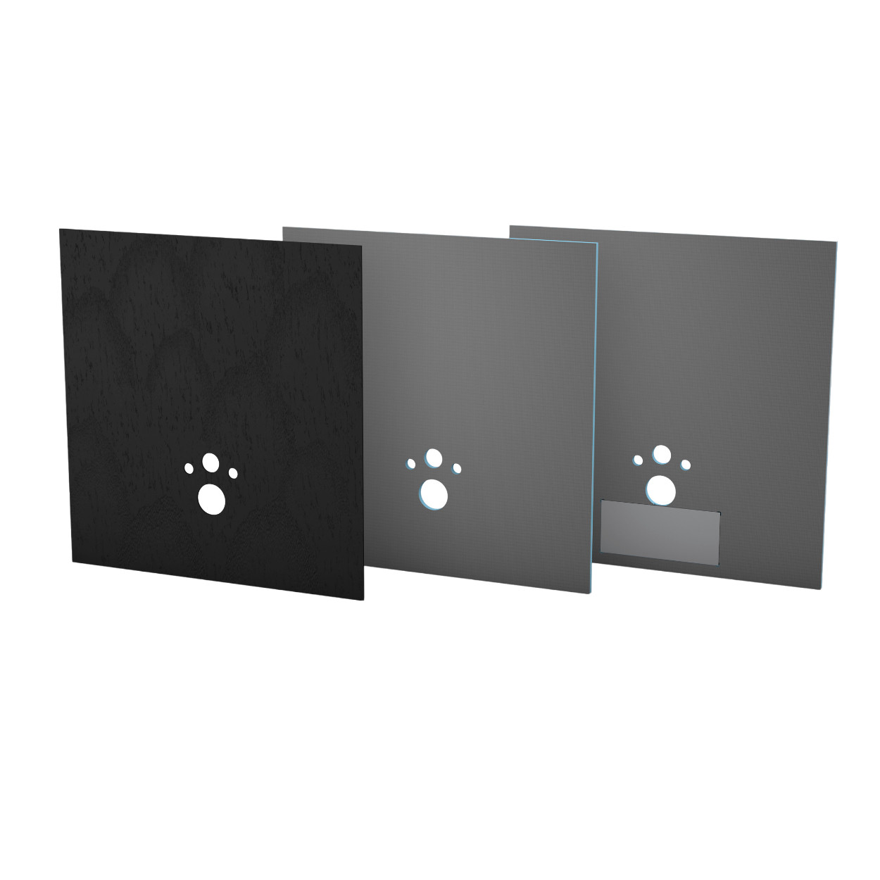 Wedi I-board Plus bouwplaat hangtoilet